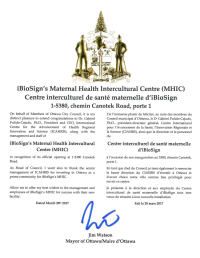 iBioSign MHIC Certificate